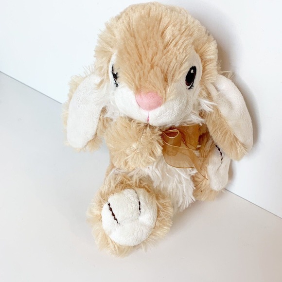 Dan Dee Collector's Choice Tan Bunny Rabbit Hare 8" Plush Stuffed Animal Easter - Picture 1 of 6